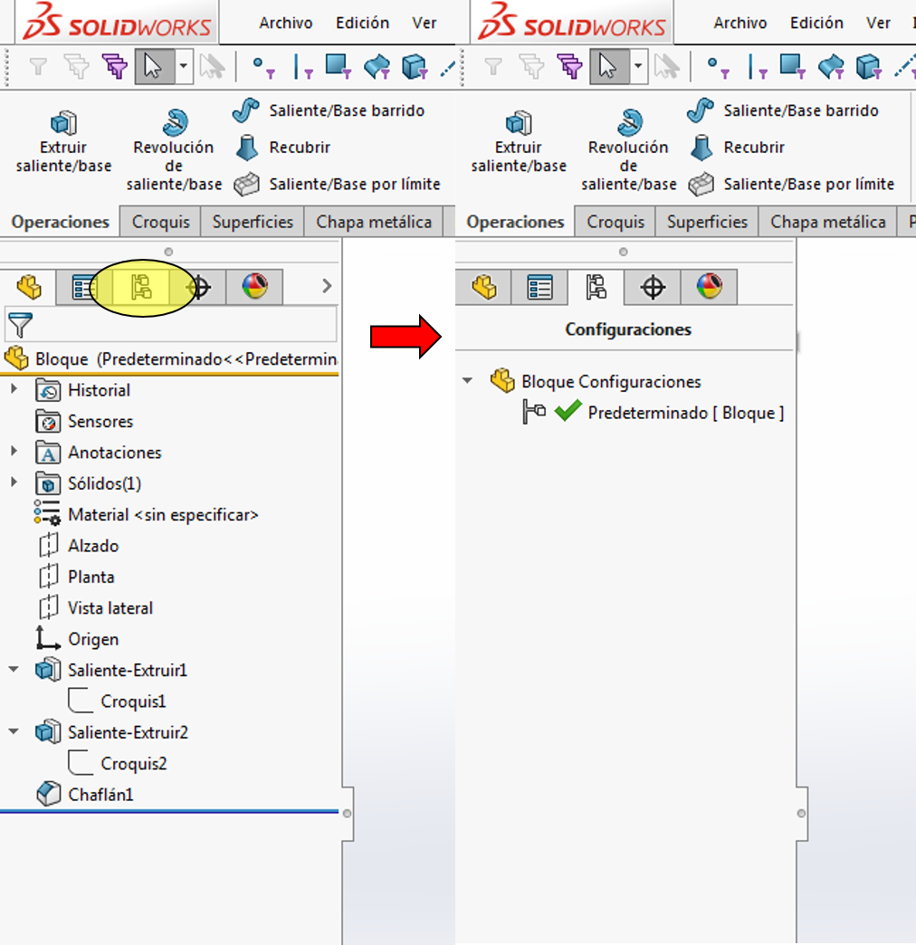 configuraciones manage