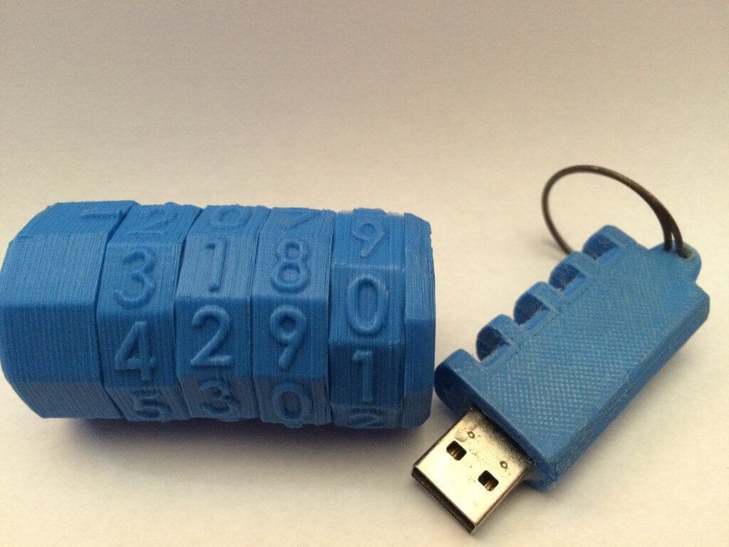 Candado para llave USB
