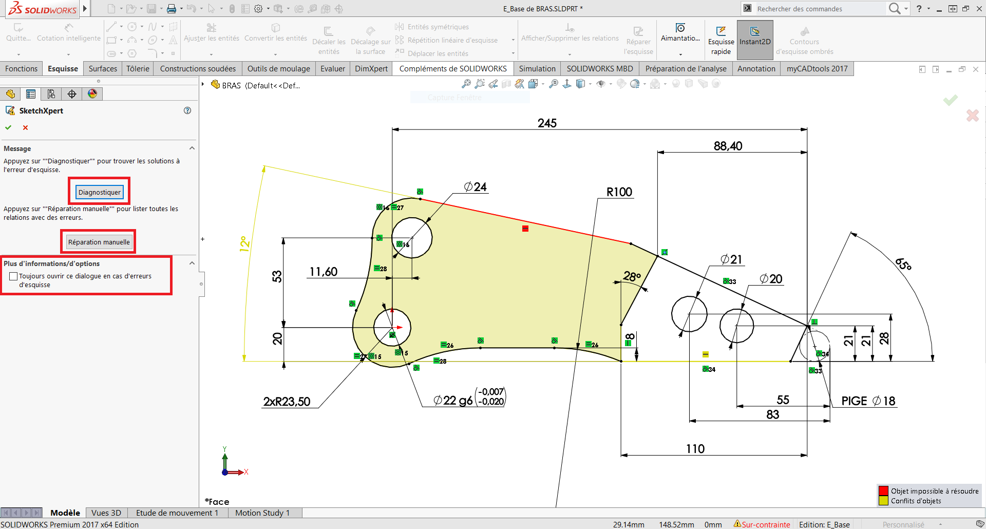 Fascinar Desplazamiento Predecesor Tips & trucos para arreglar errores de sketch en SolidWorks. - Blog -  Intelligy