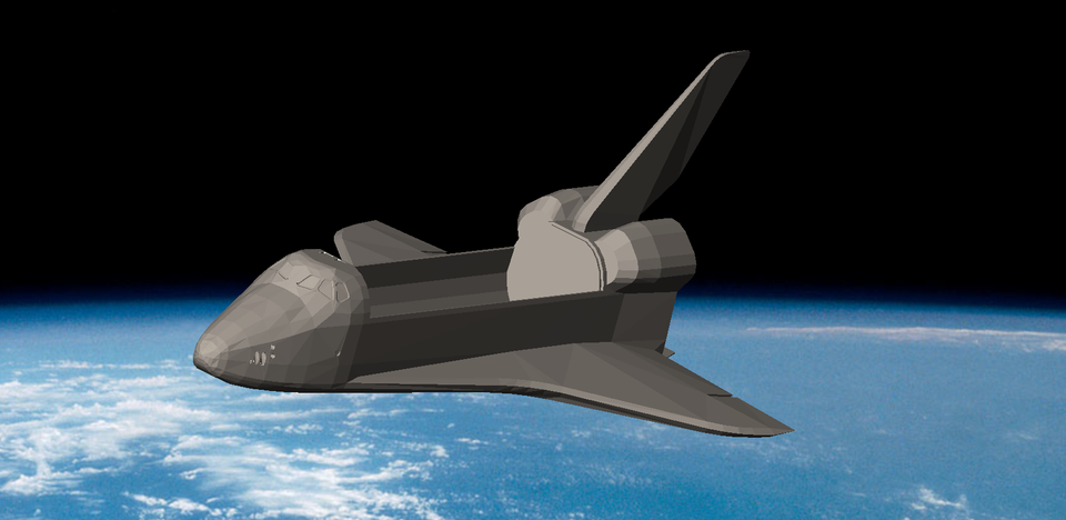 Ejemplo de diseño del trasbordado espacial 1