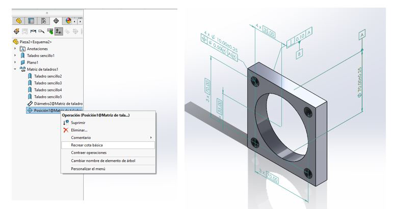 Posición MDB SOLIDWORKS