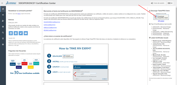 Certification Center SOLIDWORKS